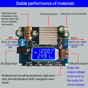 Convertidor de Voltaje Controlado por CNC XY-SK35L, de 12V a 2V 9V, Módulo de Carga Solar de Corriente y Voltaje Constante - Product Image 2