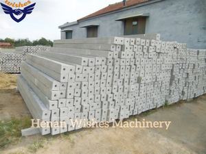 Máquina para Columnas Prefabricadas de Hormigón Reforzado Semi-Seco TWT80*80*4 para Columnas de Viñedos - Product Image 4