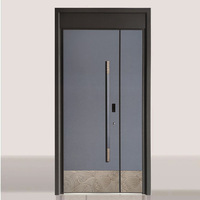 Porte de sécurité anti-effraction en aluminium moulé sculpté sur mesure, pour la protection de la mère et de l'enfant, panneau de 90 mm d'épaisseur, taille 1350 mm
