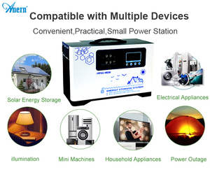 Trạm năng lượng mặt trời di động 500W 1000W 3000W 110V <span class=keywords><strong>220V</strong></span> dự phòng khẩn cấp Pin Lithium 5000W Máy phát điện năng lượng mặt trời cho gia đình - Product Image 4