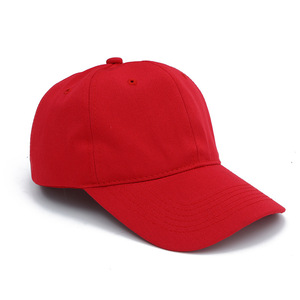 Casquette de baseball Jinhua en sergé de coton, 6 panneaux, réglable, unisexe, protection solaire, couleur unie, pour toutes les saisons - Product Image 1