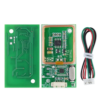 RFID UART Reader Wireless Module 7491E 3Pin 125KHz Card Reading EM4100 8CM DC 5V For IC Card PCB Sensor Kits