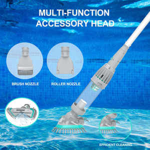 Limpiador de <span class=keywords><strong>Piscinas</strong></span> Eléctrico Inalámbrico, Aspiradora de <span class=keywords><strong>Piscinas</strong></span> Portátil con Batería <span class=keywords><strong>para</strong></span> <span class=keywords><strong>Piscinas</strong></span> Elevadas - Product Image 3