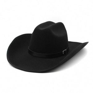 Hats High Quality 100% Australia Wool 180 <strong>Gram</strong> Grey Color Hat for Men and Women - Product Image 2