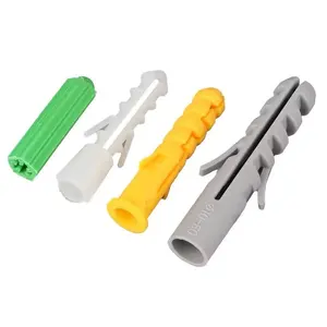 Hot Sales Plastic Wall Anchor Nylon Wall Plug Expansion Screw Anchors With Tapping Screw