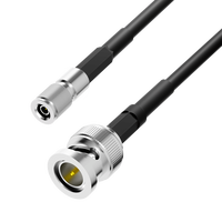 Câble CoaXPress CXP-6 DIN 1.0/2.3 mâle vers BNC mâle 75 Ohm, câble coaxial haute vitesse pour caméra de vision industrielle