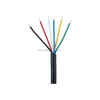 Gaine isolante haute température AFF FEP PFA 2x0.35mm 3x0.5mm 4x1mm 5x1.5mm Câble électrique 200 degrés pour système de four à micro-ondes