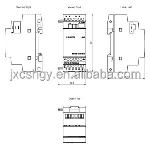 6ED1055-1MA00-0BA2 Siemens LOGO AM2 PLC/PAC/Special <b>Controller</b> 240V 32 I/O Industrial Automation Expansion Module - Product Image 2