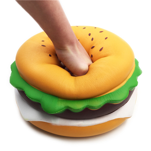 Jouet Squishy Géant Hamburger en PU, Anti-Stress, Anti-Anxiété, Jouet Sensoriel Fidget pour Enfants et Adultes - Product Image 5
