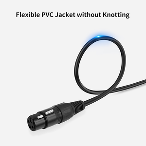 Cavo da 3,5 mm a <span class=keywords><strong>XLR</strong></span>, <span class=keywords><strong>XLR</strong></span> Femmina a Jack Maschio da 3,5 mm, Cavo Microfono Stereo 3 Pin <span class=keywords><strong>XLR</strong></span> a TRS, Cavo <span class=keywords><strong>Aux</strong></span> a <span class=keywords><strong>XLR</strong></span> Compatibile per Altoparlante - Product Image 5
