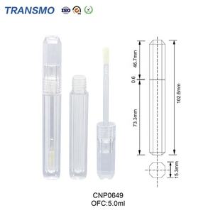 Tubes de brillant à lèvres en cristal de 5 ml, tubes vides personnalisés pour brillant à lèvres, tubes uniques en cristal de 5 ml avec applicateur et pinceau - Product Image 2