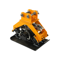 Compacteur hydraulique vibrant de qualité professionnelle pour les opérations de remblaiement et de creusement avec excavatrice