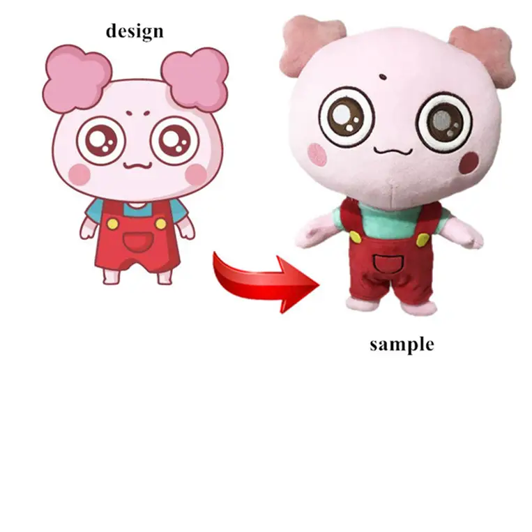 CPC CE OEM ODM Custom Stuffed Animals Plush Cartoon Design Soft Animal Stuffed Doll Personalized Custom Plush Toy