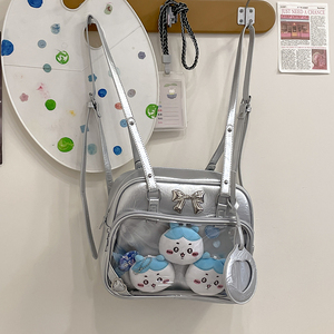 Nhật Bản Phong Cách Cao Đẳng Cô Gái Phong Cách Y2K Vai Túi Chuyển Đổi Phụ Nữ Ba Lô Túi - Product Image 2