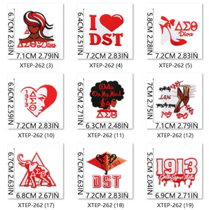 Nova mulher negra logotipo bordado roupas <span class=keywords><strong>patches</strong></span> personalizados 1913 carta poder bordado ferro no remendo para roupas chapéus sacos - Product Image 5