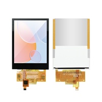 Panel layar LCD TFT IPS 2.8 inci dengan sudut pandang penuh sentuh 18Pin Drive ST7789 ILI9341 RGB MIPi SPI Antarmuka TFT