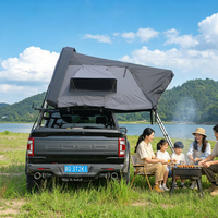 Tente de haute qualité pour 2-3 personnes avec nouveau toit en ABS, vente chaude, camping en plein air, tissu en toile