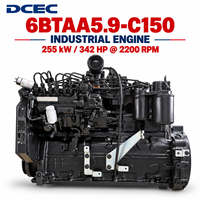 Harga Pabrik Mesin Diesel Seri SCDC DCEC Cum 6B 6BT 6BTA5.9 6BTAA5.9 6BTAA5.9-C150 untuk Mesin Konstruksi Loader