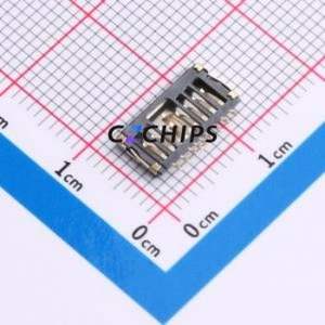 TF-0803-0 SD Card / Memory Card Connector SMD Connector Plug-In Type MicroSD Card (TF Card) Card Holder 1.5mm - Product Image 2