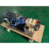Pompe à lobes de Rotor en acier inoxydable électrique à haute viscosité pompe à engrenages de transfert sanitaire personnalisable pour sirop mélasse miel