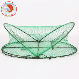 Pièges d'aquaculture pliables en forme de rectangle Cage <span class=keywords><strong>à</strong></span> homard pour crevettes Piège <span class=keywords><strong>à</strong></span> <span class=keywords><strong>poisson</strong></span> crabe en nylon pour <span class=keywords><strong>rivière</strong></span> et mer - Product Image 3