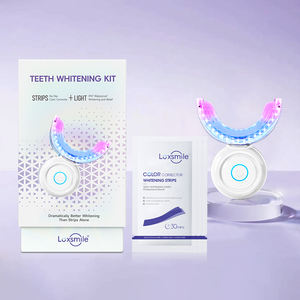 <span class=keywords><strong>Kit</strong></span> Sbiancante per Denti Luxsmile con Marchio Privato, Sensibile, con Luce LED, Personalizzato, Wireless, Pulizia PAP, con Strisce - Product Image 1