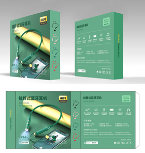Grosir Baterai Besar Harga Murah Senter Tahan Air Olahraga <span class=keywords><strong>Earbuds</strong></span> HIFI Earphone In-ear Nirkabel Headphone Leher LED ENC - Product Image 6