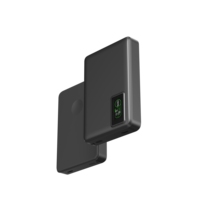 Batterie externe magnétique sans fil 10000 mAh, chargeur portable pour montre avec port USB-C et écran LED
