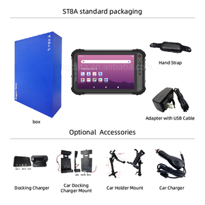 Không thấm nước gồ ghề <span class=keywords><strong>Android</strong></span> công nghiệp 8 inch màn hình cảm ứng máy tính bảng với MTK Bộ vi xử lý IP67 đánh giá 1D/2D Máy Quét Mã Vạch thẻ Sim - Product Image 6