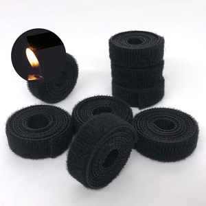 Tùy Chỉnh Chống Cháy Nylon Trở Lại Trở Lại Móc Và Vòng Lặp <span class=keywords><strong>B</strong></span>ăng Màu Đen Có Thể Tháo Rời Cho Đặc Biệt Quần Áo Buộc Cáp Lưu Trữ - Product Image 1