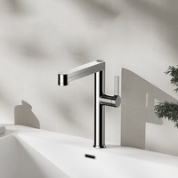 Robinet mélangeur multifonctionnel moderne en alliage de zinc, à poignée unique et à trou unique, résistant aux rayures et de haute qualité, pour cuisine et salle de bain