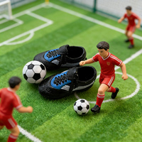 Mini chaussures de football, jeu de décompression pour les doigts, accessoires de poupée, jeu de simulation de football à domicile pour enfants, souvenirs, cadeaux