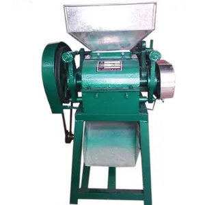 small grains flattening pressing machinery/roller oatmeal wheat flakes cornflakes flattening making machine