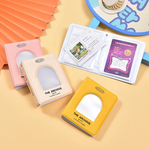 Mini <span class=keywords><strong>album</strong></span> <span class=keywords><strong>photo</strong></span> en PVC de 3 pouces avec 40 pochettes, <span class=keywords><strong>album</strong></span> <span class=keywords><strong>photo</strong></span> miniature personnalisé pour photos Instax et cartes de visite - Product Image 2