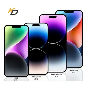 قطع غيار شاشة LCD للهاتف تعمل كقطعة عرض أوليد لهاتف iPhone X XS XR 11 12 Mini 13 14 15 Pro Max إكسسوارات هواتف محمولة