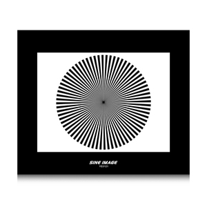 Tableau de test de mise au point de l'objectif SINEIMAGE YE0121 (72 cycles) pour la surveillance de la mise au point de l'appareil <span class=keywords><strong>photo</strong></span> de téléphone <span class=keywords><strong>portable</strong></span>, diagramme de mise au point de l'assemblage de la caméra - Product Image 2