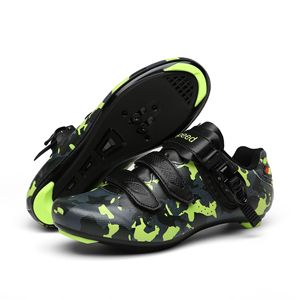 Chaussures de cyclisme lumineuses dynamiques pour hommes et femmes, semelle intérieure en carbone, maille respirante, plates sans système de blocage pour le cyclisme <span class=keywords><strong>sur</strong></span> <span class=keywords><strong>route</strong></span> et VTT, saison automne - Product Image 3
