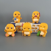 Authentique Série Nailong Emotion Blind Box, Mini Figurine Dragon Jaune Mignon pour Décoration de Bureau, Collection et Cadeaux
