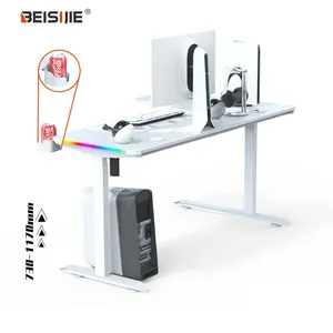 Beisijieクリエイティブデザイン新しいタイプの電気コーナーコンピューターPCゲーマーゲーミングテーブルデスク