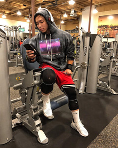 Shorts de basketball sportifs cinq-quarts noirs, rouges et blancs, anti-boulochage, respirants, séchage rapide, coupe ample, pour <span class=keywords><strong>fitness</strong></span> - Product Image 5
