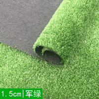 Gazon artificiel en plastique Duofu 1,0 cm, vert, décoratif, léger, tapis de pelouse extérieur pour la décoration de clôture, multi-pièces