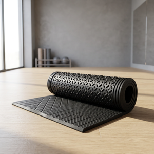 <b>Heavy</b> <b>Duty</b> Cow <b>Rubber</b> <b>Mat</b> Anti Slip Livestock Flooring Cattle Barn Stall <b>Mat</b> Dairy Farm Animal Comfort Floor - Product Image 1