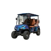 Voiturette de golf électrique pour zones touristiques, parcs, hôtels ; Véhicule de tourisme, navette, voiture de patrouille ; Modèle d'exportation, moteur 4000W, autonomie 80-100km