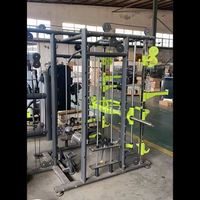 Câble de musculation croisé Station multifonctionnelle Cage d'alimentation Squat Rack Poitrine Exercice Équipement de gymnastique Formation Smith Machine