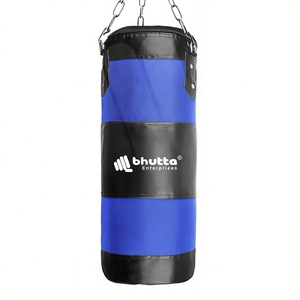 Sac de frappe en cuir lourd et durable de taille personnalisée pour la boxe et le kickboxing avec remplissage d'eau et de sable - Product Image 1