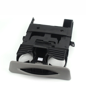 Portavasos Telescópico Plegable para Consola de Ford F250, Plástico Gris, Portavasos Central, YC3Z-2513560-CAD - Product Image 1