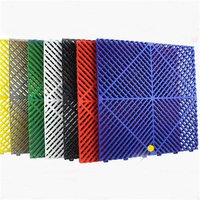 Dalles de sol emboîtables antidérapantes pour garage et station de lavage auto, grilles de protection amovibles pour detailing automobile