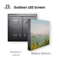 Écran LED extérieur couleur pleine SMD1921 P2.5 P3 P4 P5 P6, mur vidéo double face
