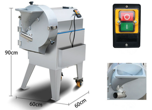 Thương mại rau củ trái cây bé cà rốt <span class=keywords><strong>julienne</strong></span> cắt gừng băm nhỏ Máy thái lát | Máy cắt salad - Product Image 5