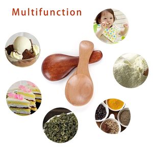 Offre Spéciale Mini Cuillères En Bois <span class=keywords><strong>10g</strong></span> Condiment Scoop Couverts pour Café Thé Sucre <span class=keywords><strong>Sel</strong></span> Cuisine Cuisine Gadgets - Product Image 4